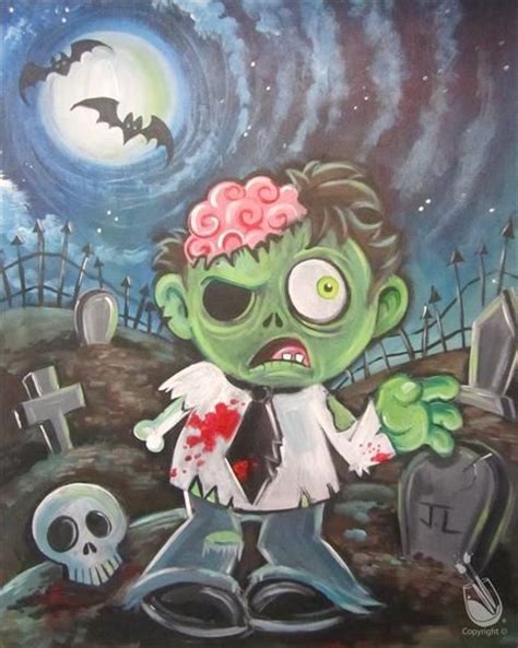 Painting with a Twist Halloween Canvas Paintings, Canvas Art Painting Acrylic, Halloween ...