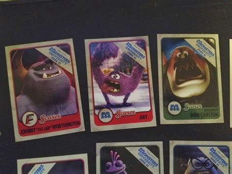 Dan the Pixar Fan: Monsters University: Projectionist Scare Cards - UPDATED