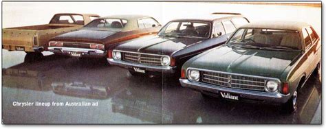 Cars based on the Plymouth Valiant (Chrysler Valiant series)