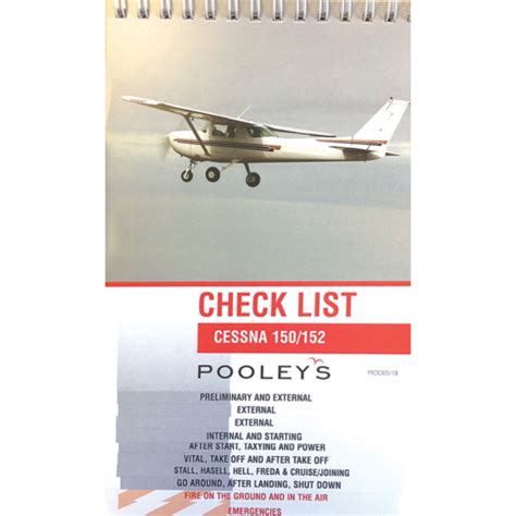 Cessna 150 & 152 Checklist - Pilot Garage