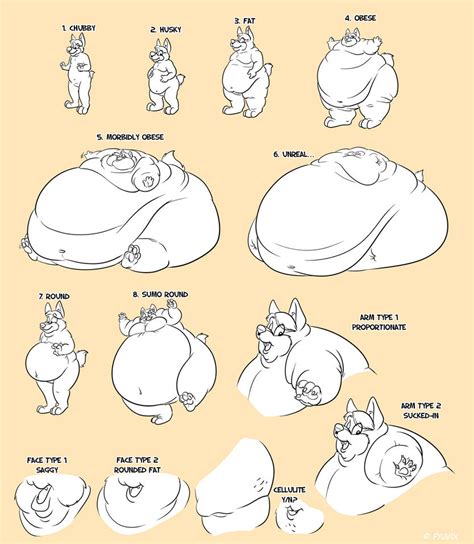 Reference- Weight Gain by Fyuvix on DeviantArt