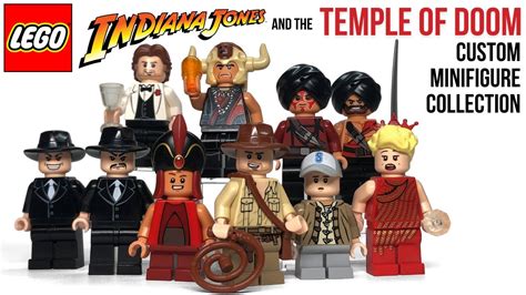 Le dernier style de design Temple of Doom Lego Indiana Jones minifigures lot Lot armes 11 ...