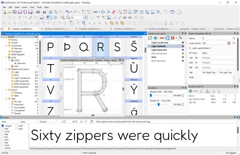 FontCreator is the most popular font editor for Windows