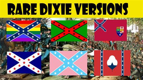 Rare Versions of Dixie - YouTube