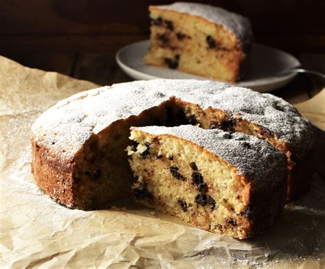 Marzipan Cake with Chocolate Chips - Everyday Healthy Recipes