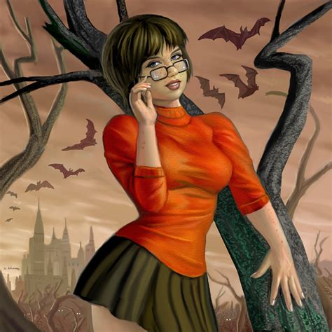 Scooby Doo Velma by AlanGutierrezArt on DeviantArt | Girl cartoon ...