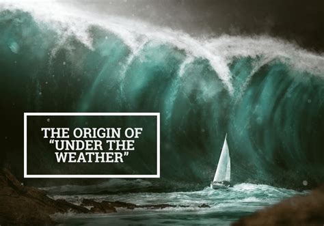 Q&A: The origin of "under the weather" | Australian Writers' Centre