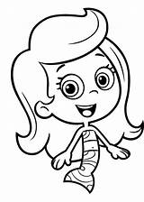 Bubble Guppy Molly Coloring Page  Free Printable Pages For Kids sketch template