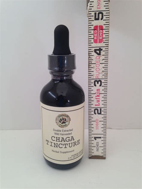 Chaga Tincture Double Extracted - Etsy