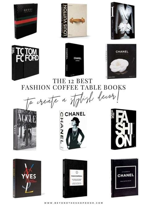 The 12 Best Fashion Coffee Table Books to create a Stylish Decor | Fashion coffee table books ...