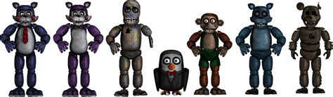 Classic Animatronics FNaC1 by LivingCorpse7 on DeviantArt