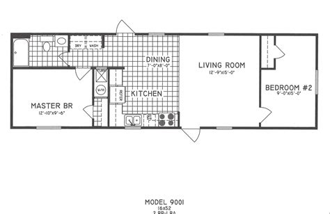 2 Bedroom 2 Bath Modular Home Floor Plans - floorplans.click