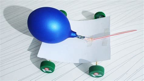 Balloon Car Project Ideas. Air Pressure Powers - Homemade Racer Across the Floor. Observations ...