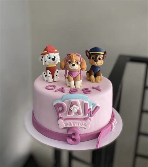 Pink Paw Patrol Cake - CakeIndulge PH