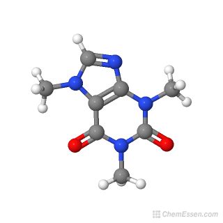 Caffeine Structure - C8H10N4O2 | Mol-Instincts