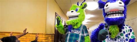 Hartford Yard Goats Mascots – Chompers & Chew Chew - Olympus Mascots