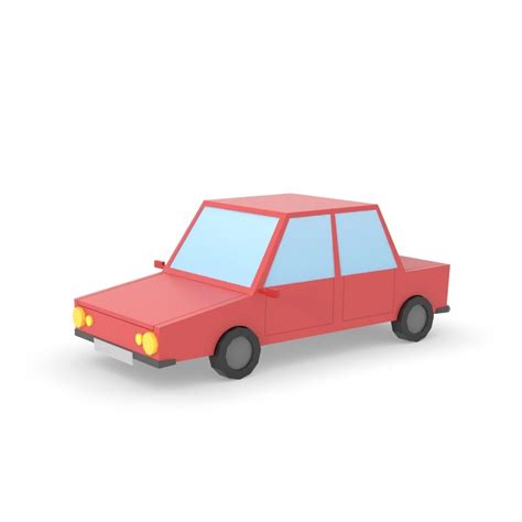 Simple car 3D model - TurboSquid 1382995