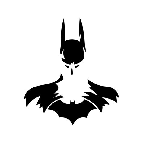 Batman Silhouette Vector at GetDrawings | Free download