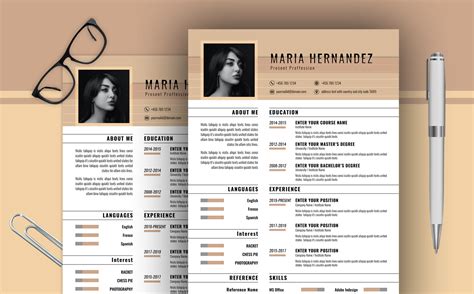 Creative CV Board Color Resume Template – Free Resumes, Templates | pixelify.net