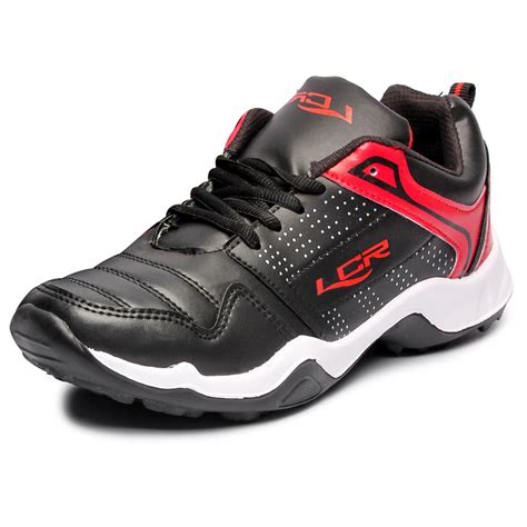 Buy Lancer Men's Black Sports Running Shoes Online @ ₹909 from ShopClues