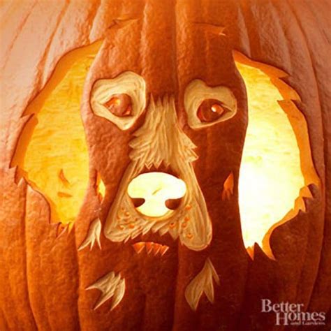 Free Pumpkin-Carving Stencils Of Favorite Dog Breeds - Dog Files