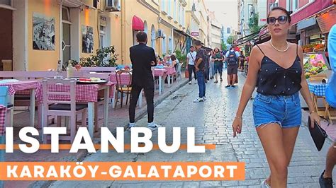 Istanbul 2022 Karaköy-Galataport 1September Walking Tour | 4K UHD 60FPS ...