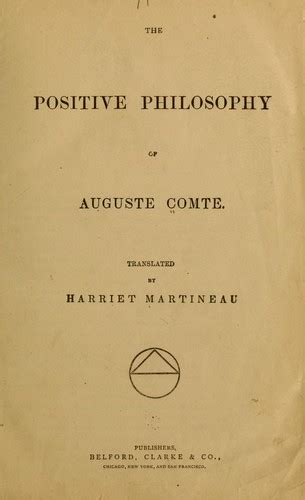 The positive philosophy of Auguste Comte. by Auguste Comte | Open Library