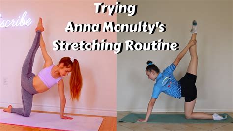 Trying Anna Mcnulty's Everyday Stretching Routine - YouTube