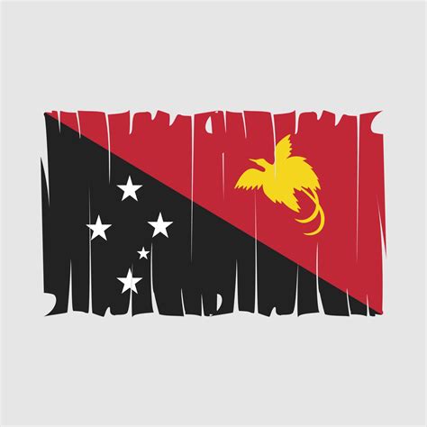 Papua Flag Vector 20226126 Vector Art at Vecteezy