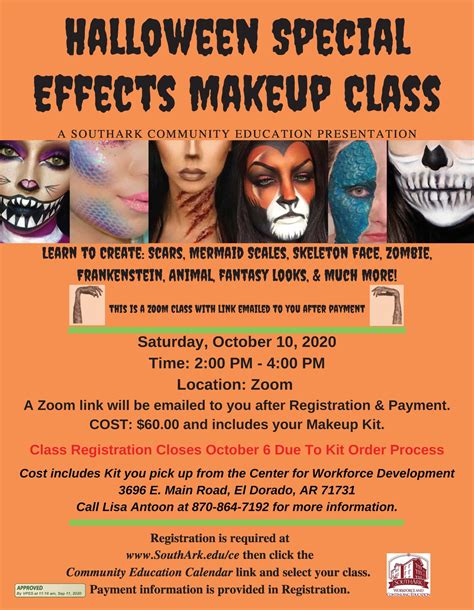 Halloween Special Effects Makeup - El Dorado, Arkansas