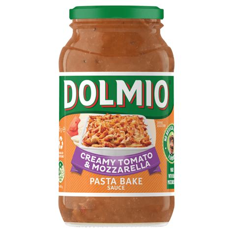 Dolmio Creamy Tomato and Mozzarella Pasta Bake Sauce 495g | Dolmio AU