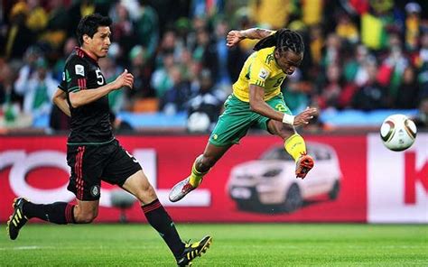 Siphiwe Tshabalala scores opening goal for South Africa at World Cup ...