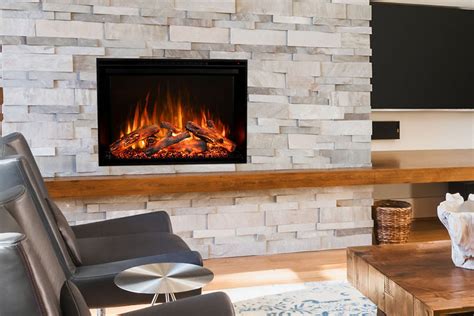 Modern Flames Redstone 26 inch Built In Electric Fireplace Insert | Electric Firebox Heater | RS ...