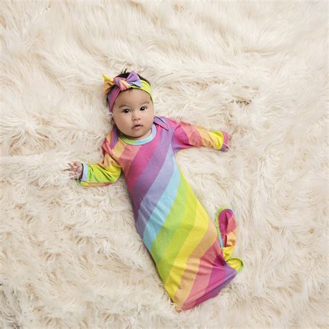 Rainbow Baby Clothes| Infant Cute Gown| Posh Peanut | Rainbow baby, Confidence kids, Baby layette