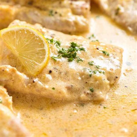 Baked Fish with Lemon Cream Sauce | RecipeTin Eats