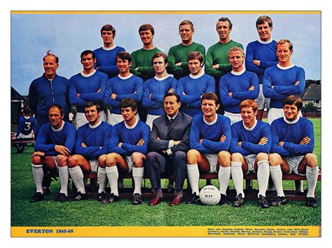 Everton Football Squad Team Photo : Art Print £7.99 / Framed Print £22. ...