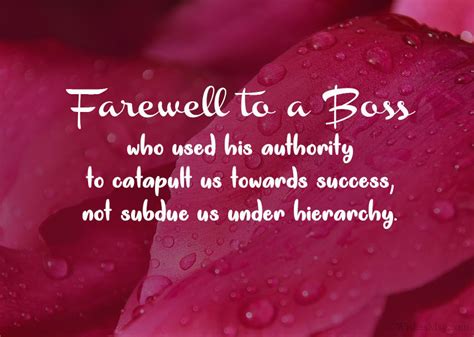 130+ Farewell Messages To Boss - Goodbye Wishes | WishesMsg