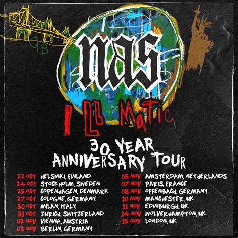 Nas Illmatic 30 Year Anniversary Tour - Manchester’s Finest