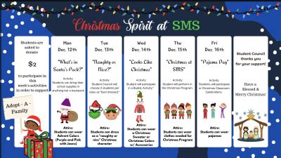 Christmas Spirit Week at SMS | San Miguel Catholic School