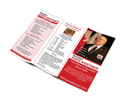 FREE 9+ Election Brochure Templates in PSD | EPS | MS Word | Apple ...