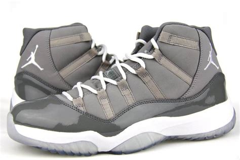 Nike Air Jordan Men's XI Retro 11 "Cool Grey" Medium Grey White Grey ...