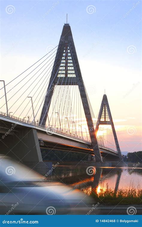 Bridge on Danube River 1 stock photo. Image of budapest - 14842468