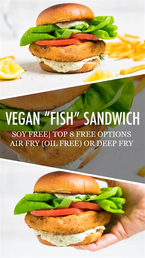 Vegan "Fish" Sandwich - Make It Dairy Free