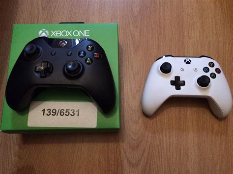 2x Official Xbox one wireless controller black and white Brierley Hill ...