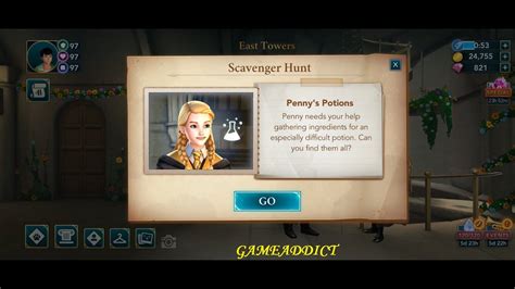 HARRY POTTER HOGWARTS MYSTERY– Scavenger Hunt, Penny's Potions, All ...