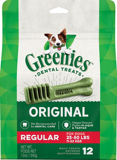 Greenies Dental Treats Regular Size 12ct