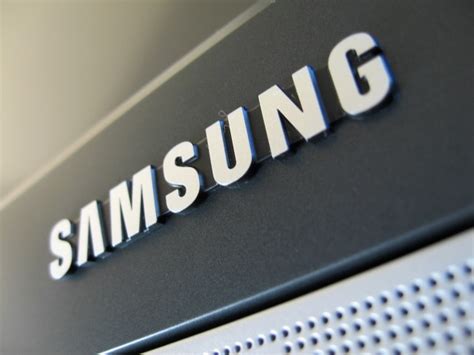Samsung | Logo from the front of a Samsung DLP TV | Samuel M. Livingston | Flickr