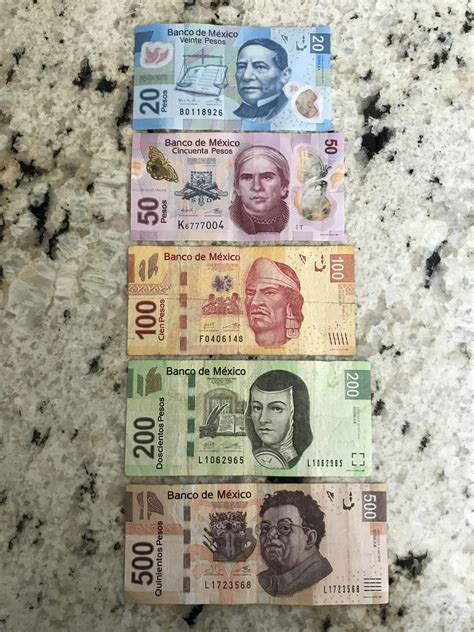 Mexican Peso Bill Denominations - Go Images Load