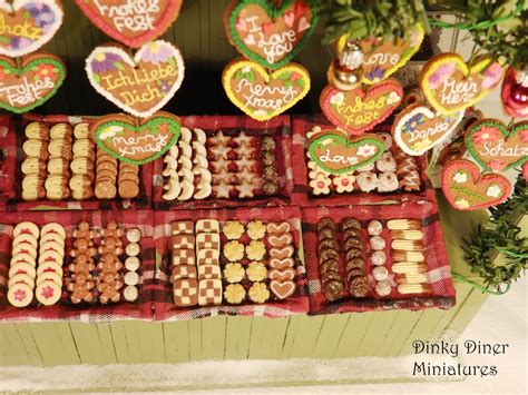 Dinky Diner Miniatures: German Lebkuchen Christmas Market