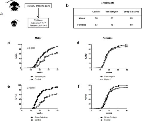 Diabetes incidence in antibiotic-treated NOD mice. The protocol used to ...